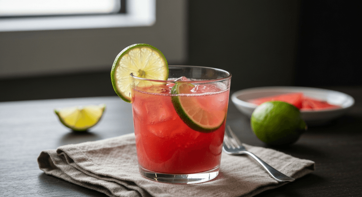 Beat the heat with this vibrant watermelon lime agua fresca! A simple blend and strain transforms summer's best flavors into a thirst-quenching delight.