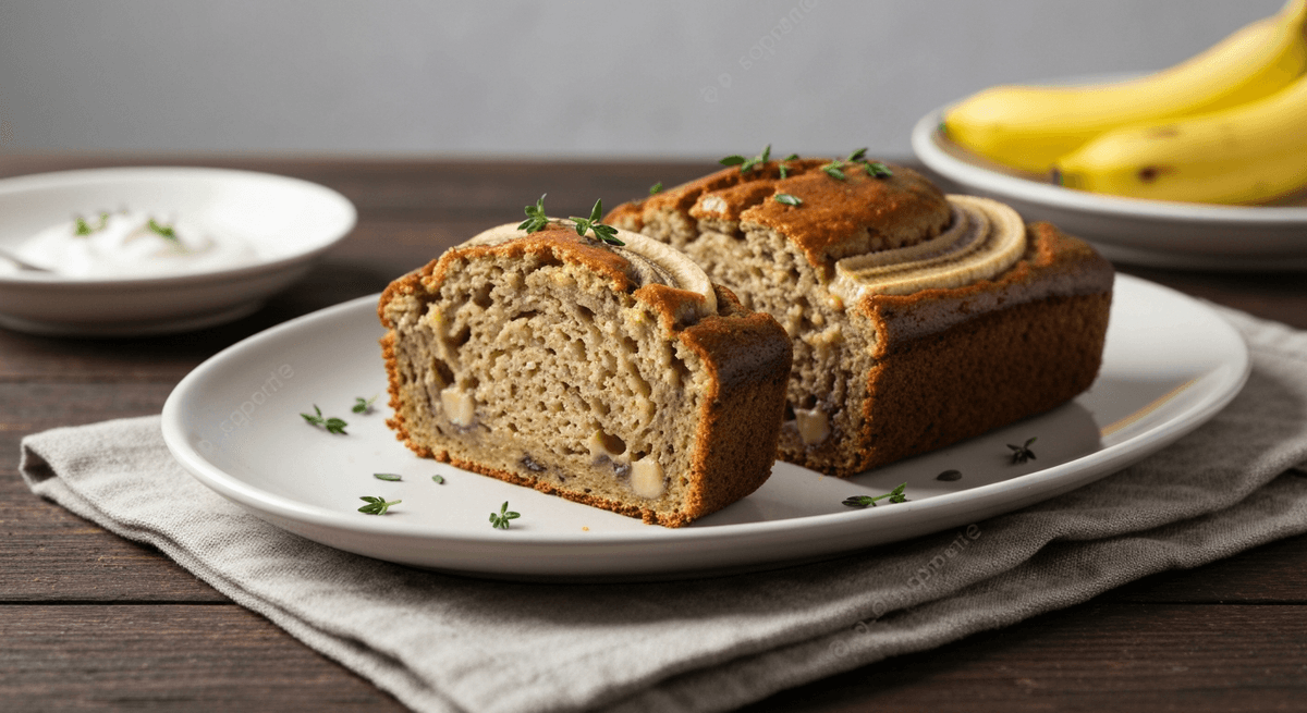 Banana Bread — Moist Not Dense: Experience banana bread like never before: ultra-moist, intensely flavored, and boasting a tender crumb. The secret? Overripe bananas and a touch of sour cream.