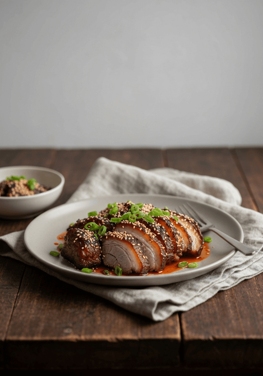 Bo Ssam (Slow-Roasted Pork Shoulder) recipe