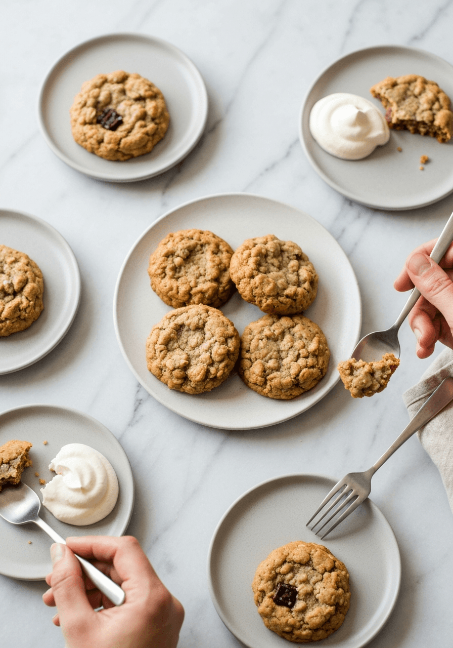 Brown Sugar Oatmeal Cookies: The "healthy" cookie lie that tastes like butterscotch.