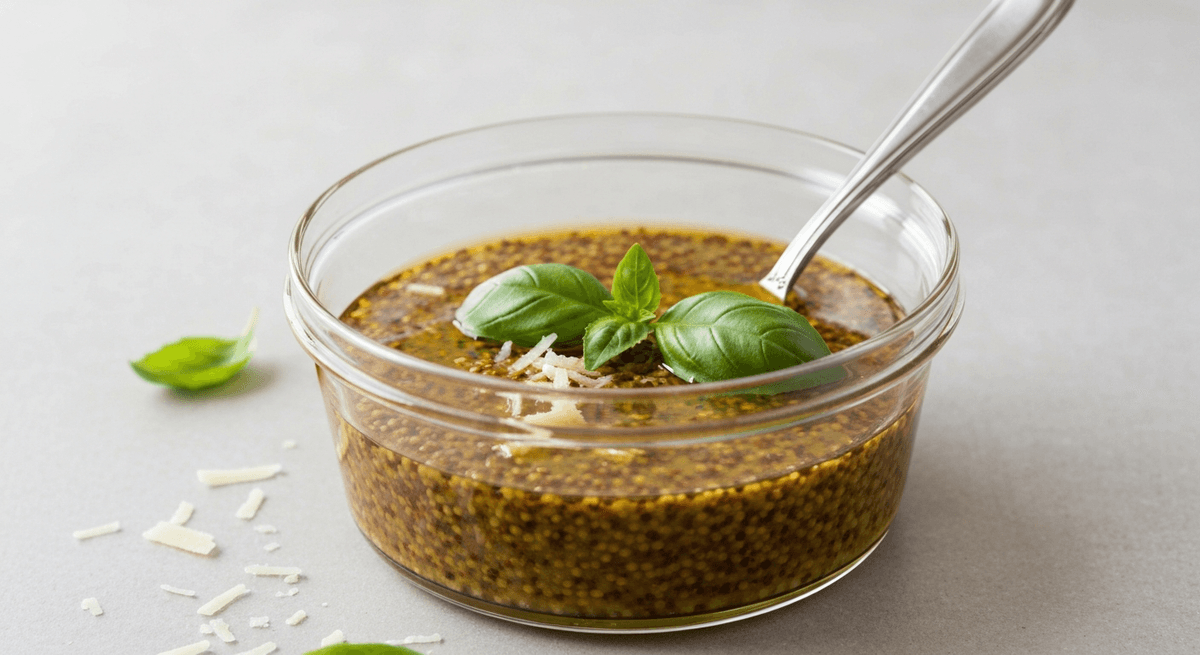 Cane-Syrup Dijon Vinaigrette for Bitter Greens