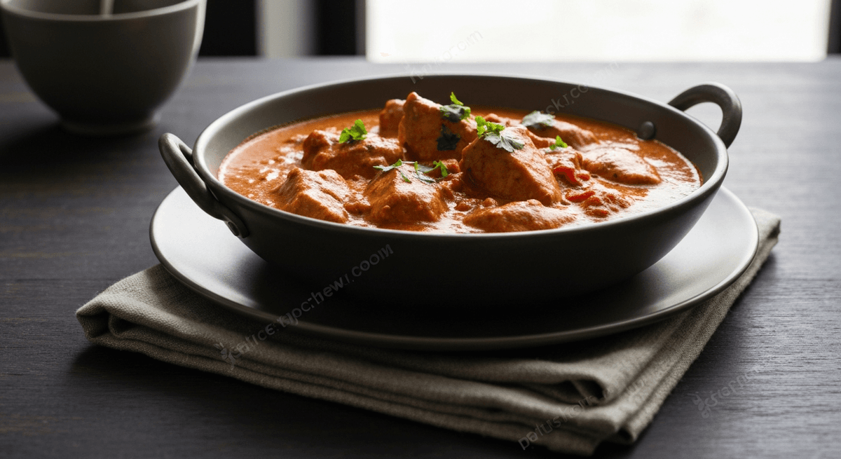 Experience the magic of British-Indian cuisine with this Chicken Tikka Masala. Tender chicken and a creamy tomato sauce make for a flavorful, comforting dish.