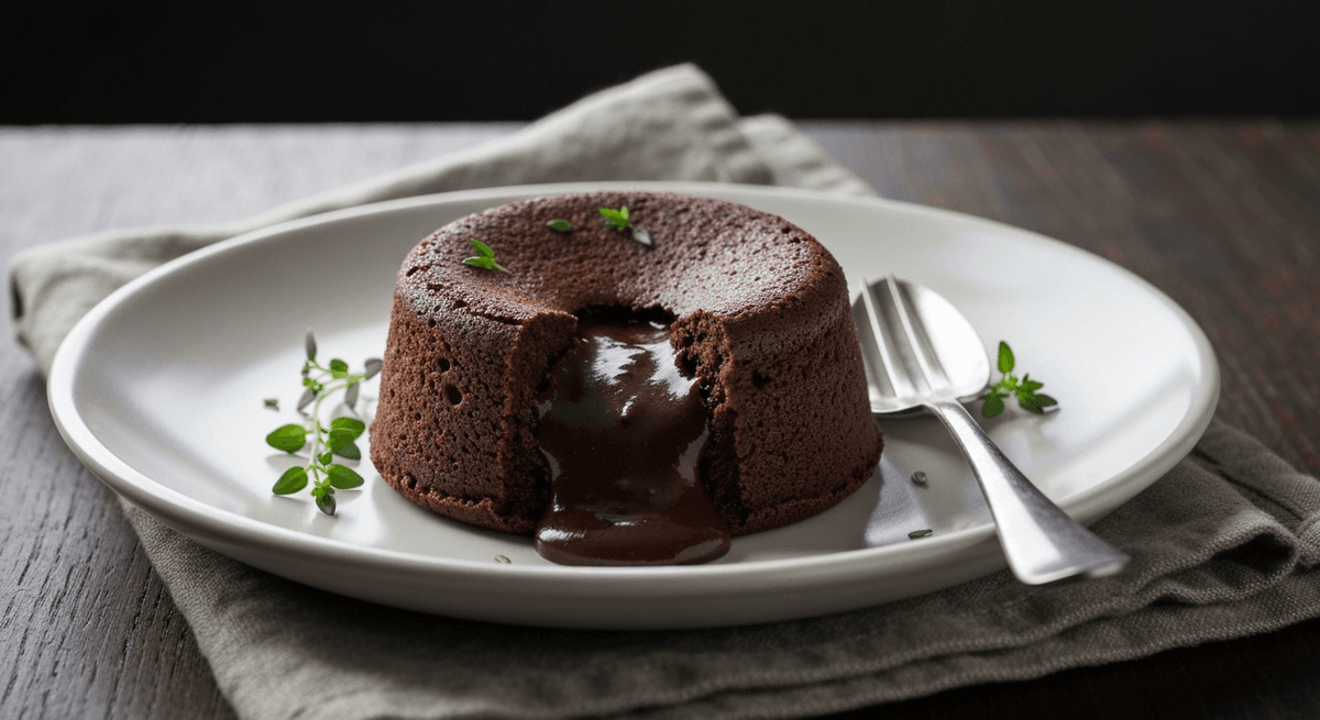 Chocolate Fondant — Lava Cake: Crisp edges give way to a warm, flowing chocolate center. This decadent dessert is surprisingly simple to make and guaranteed to impress.