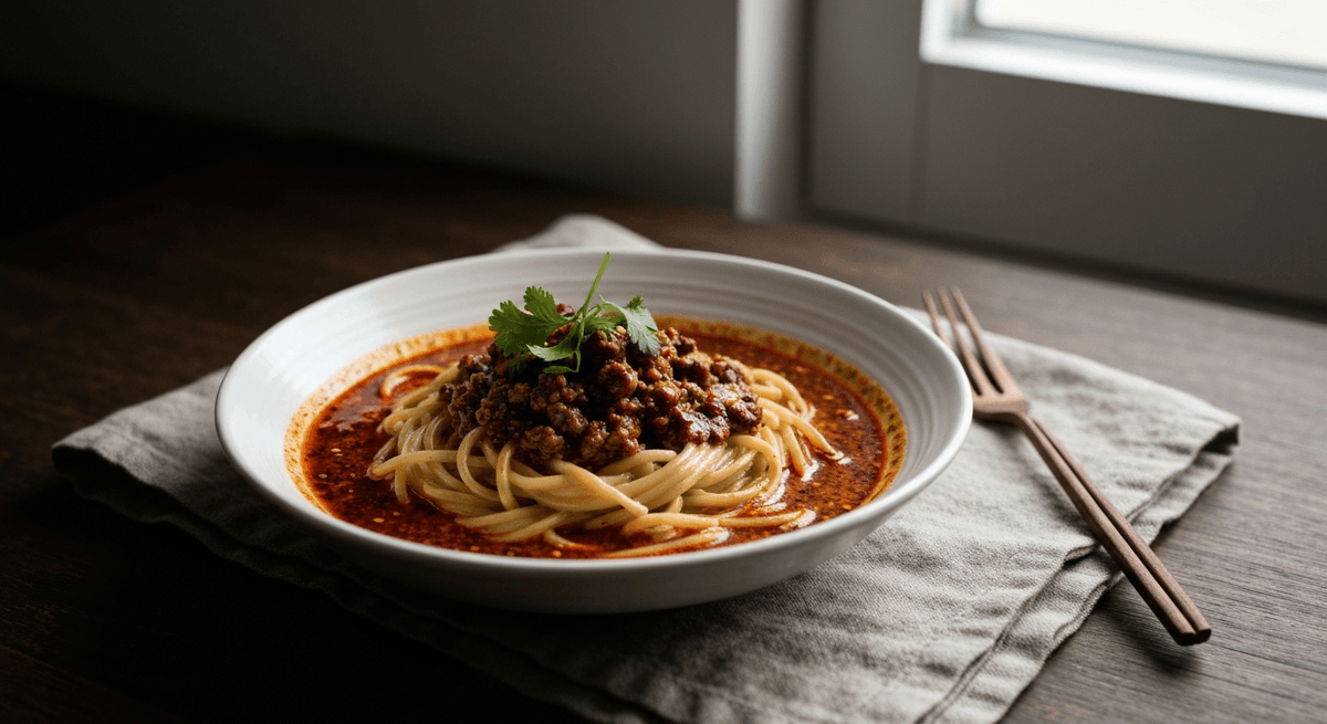 Dan Dan Noodles — Spicy Sesame