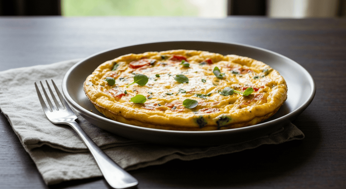A simple Italian classic, the frittata is a versatile dish perfect for any meal. Customize it with your favorite vegetables and cheeses for a quick and satisfying meal.