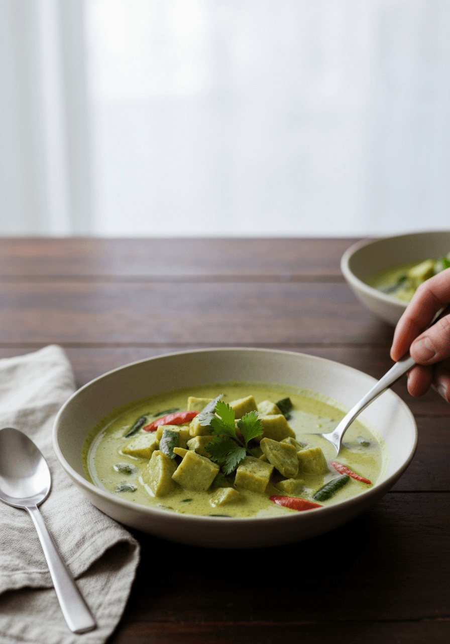 Green Curry — Thai Authentic: Unlock the true taste of Thailand with this authentic green curry recipe. Homemade curry paste makes all the difference!