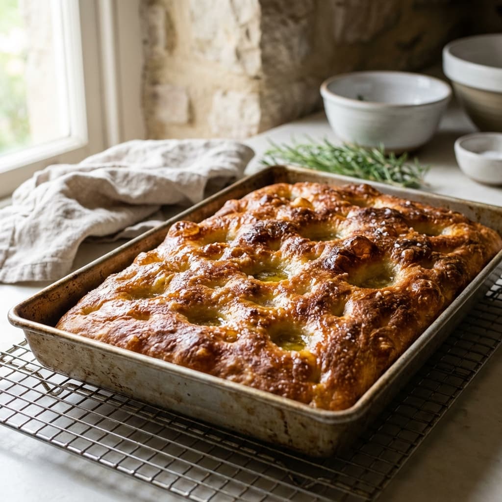 High-Hydration Focaccia