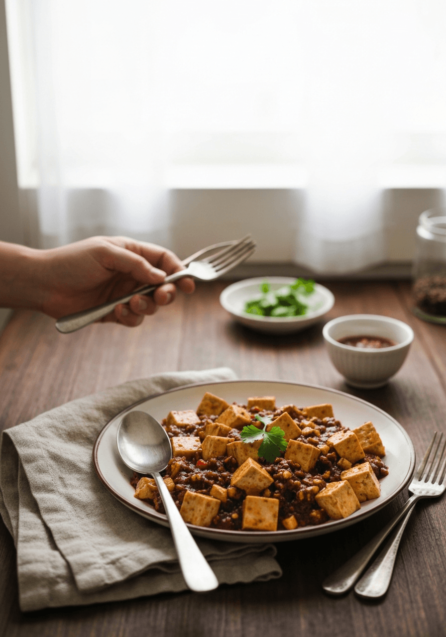 Mapo Tofu — Sichuan Authentic: Experience the authentic flavors of Sichuan with this Mapo Tofu recipe. Silky tofu meets a fiery, numbing sauce for an unforgettable culinary adventure.