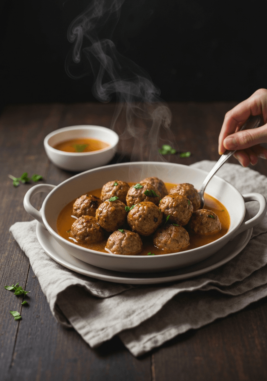 Meatballs — Sweet Chili Glaze