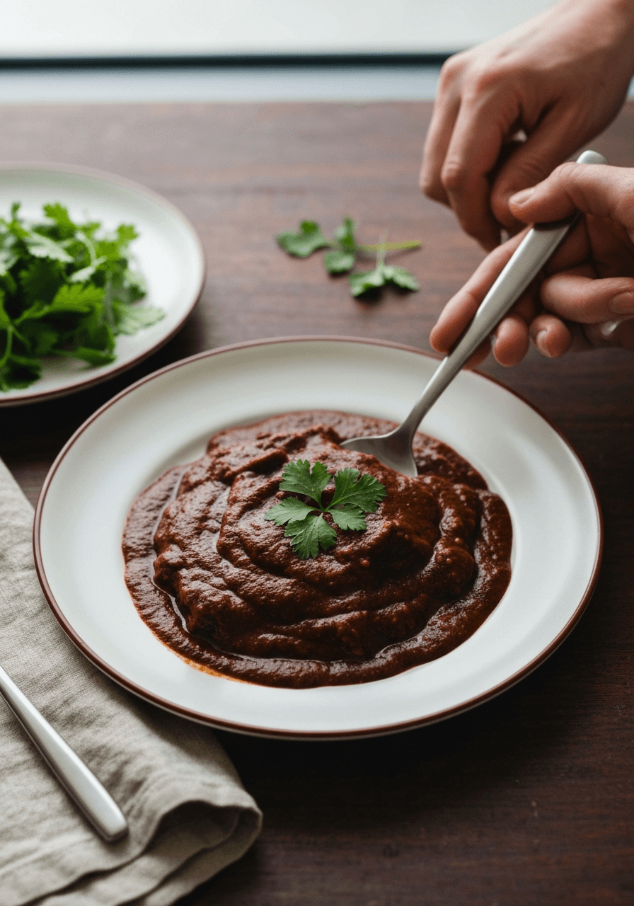 Mole Poblano: Experience the authentic taste of Mexico with this rich, complex Mole Poblano. A symphony of flavors that will transform any dish into a celebration.