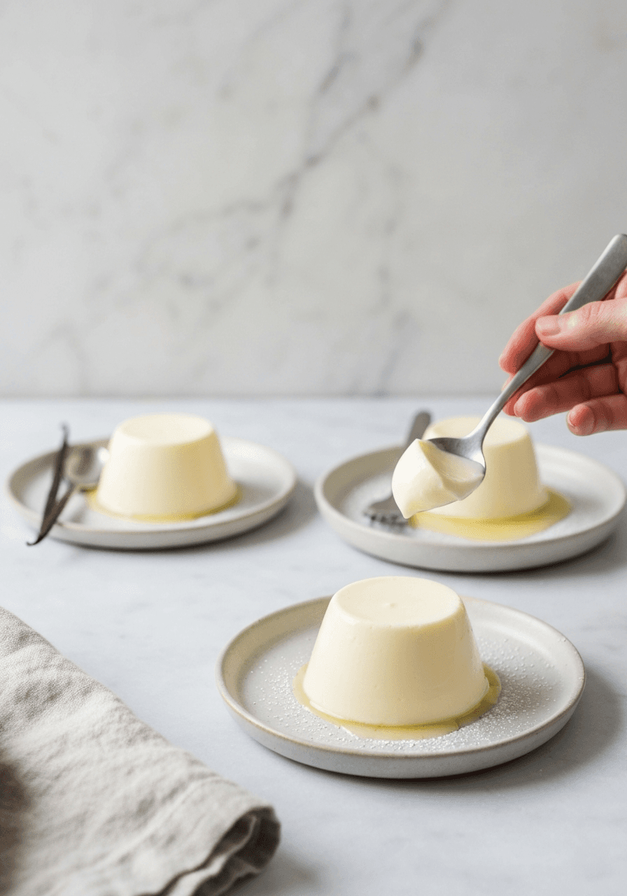 Panna Cotta — Vanilla Bean: A classic Italian dessert, panna cotta is pure vanilla bean flavor in a silky smooth package. Simple to make but elegant to serve, it's the perfect ending to any meal.