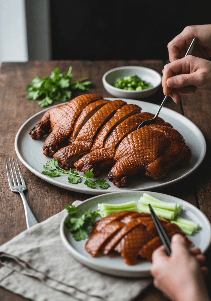 Unlock the secrets to shatteringly crisp Peking Duck skin at home. A two-day process for restaurant-quality results.