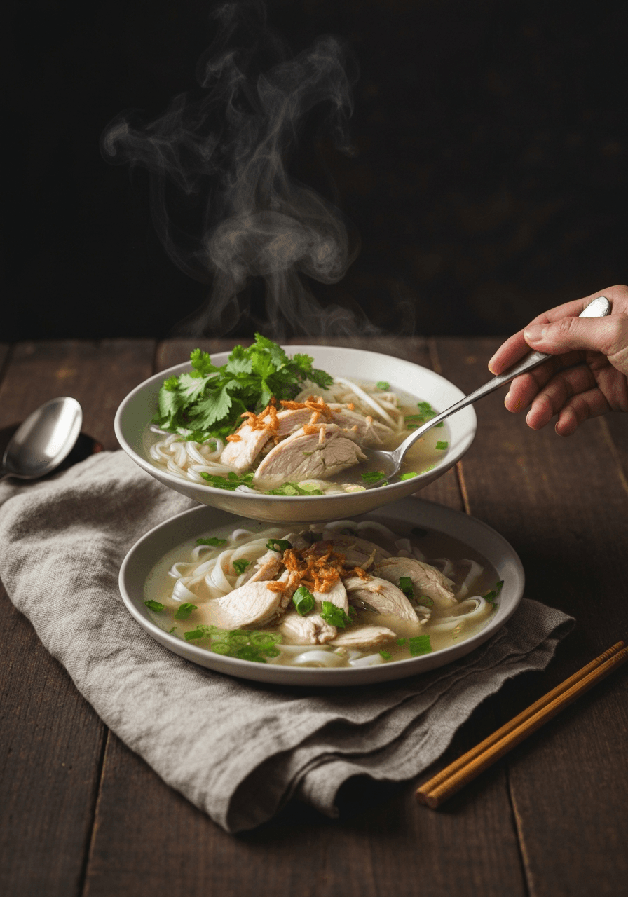 Pho Ga — Chicken Noodle Soup