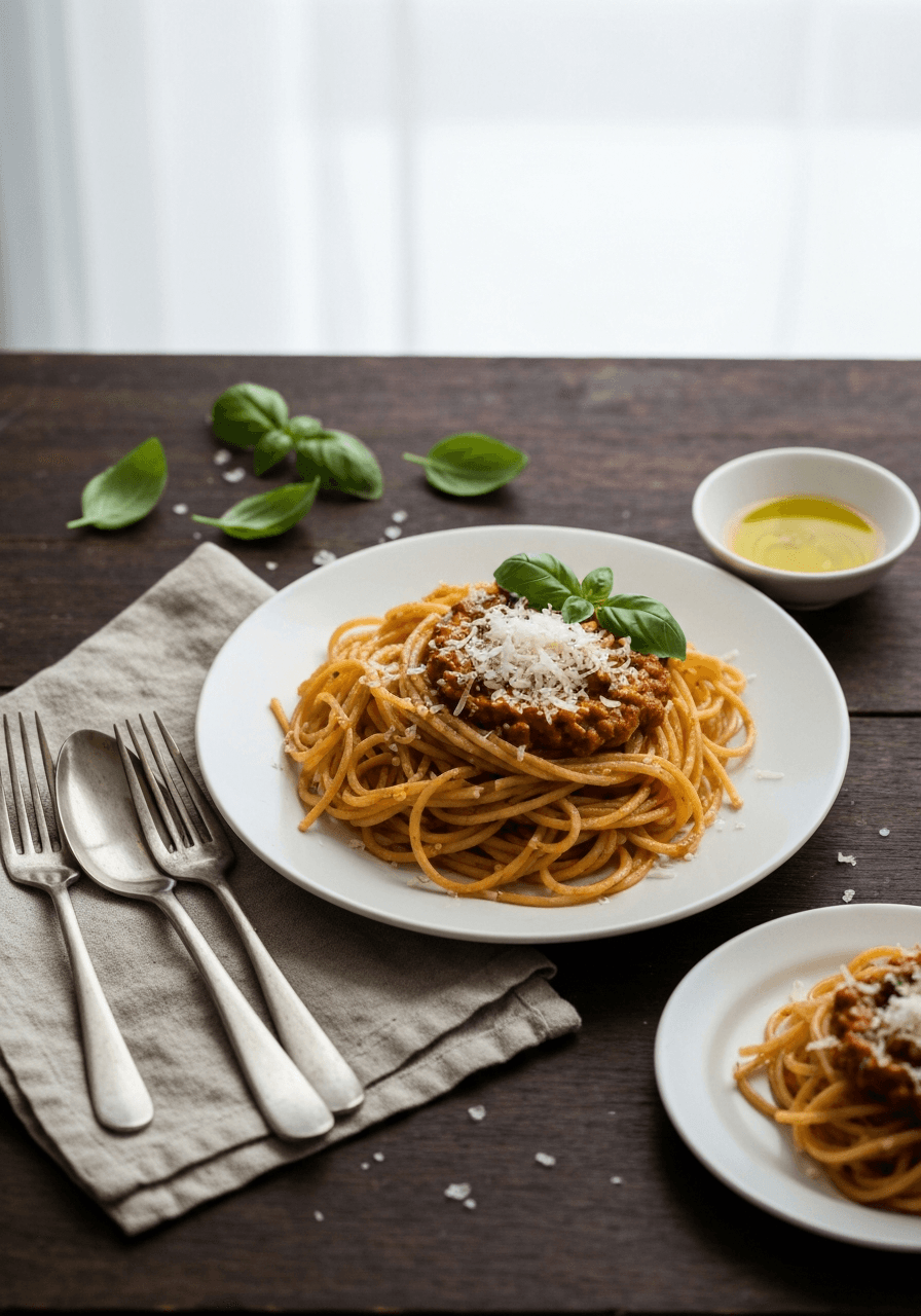 (RAW VEGAN) Spaghetti & "MEET"Sauce Recipe