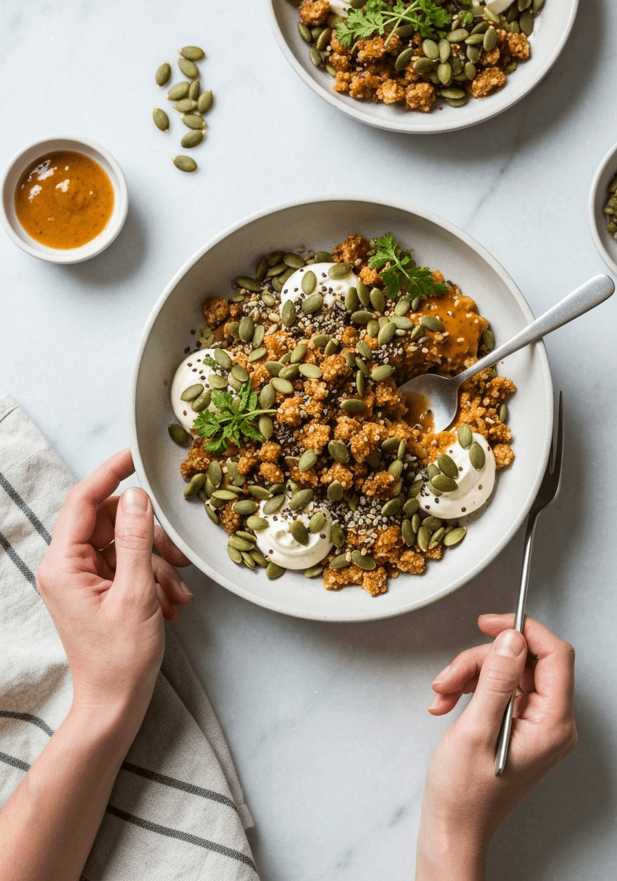 RAW Vegan Sweet & Savory Burrito Wrap Recipe on a serving plate.