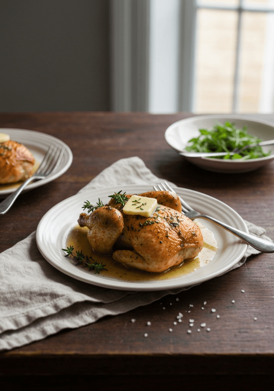 Roasted Chicken Provençal recipe