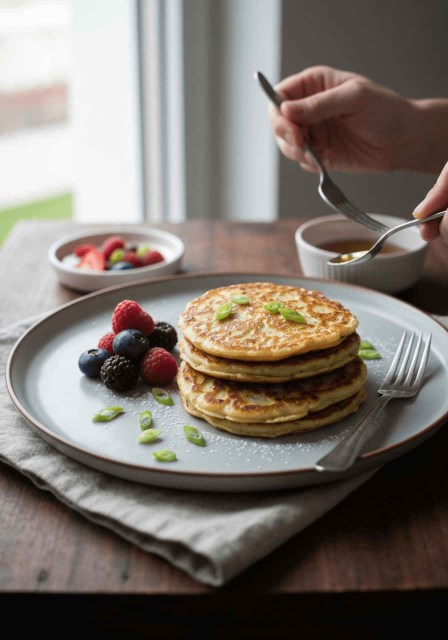 Scallion Pancakes — Crispy Layers