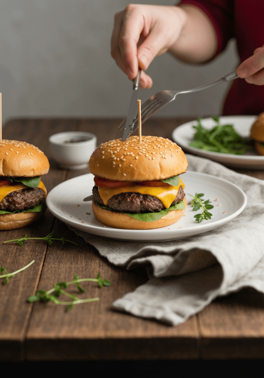 Smash Burgers — Crispy Edges