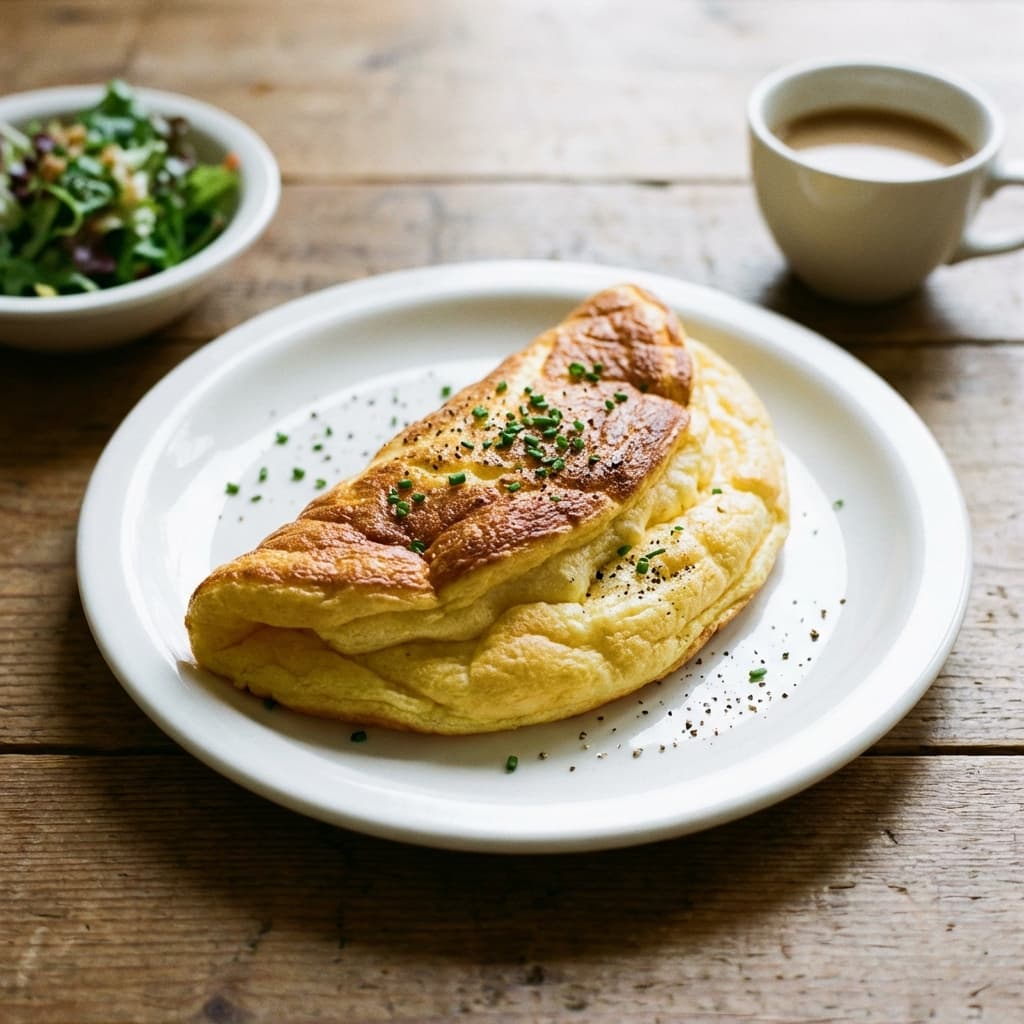 Soufflé Omelette: An omelette that thinks it's a cake.