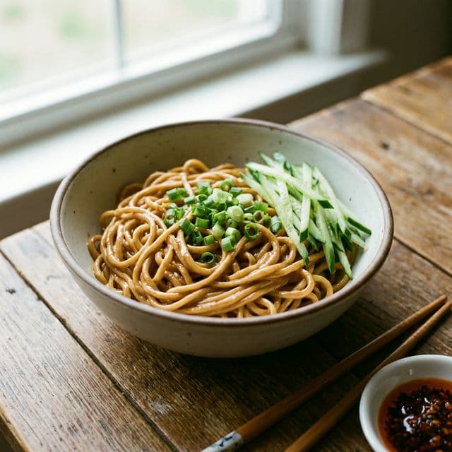 Takeout-Style Sesame Noodles