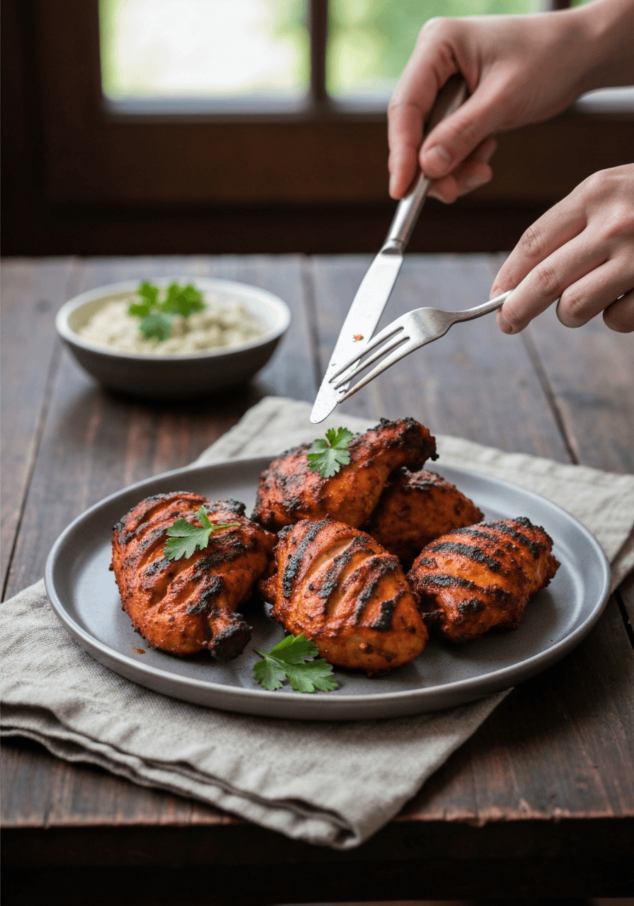Tandoori Chicken — Yogurt Marinated